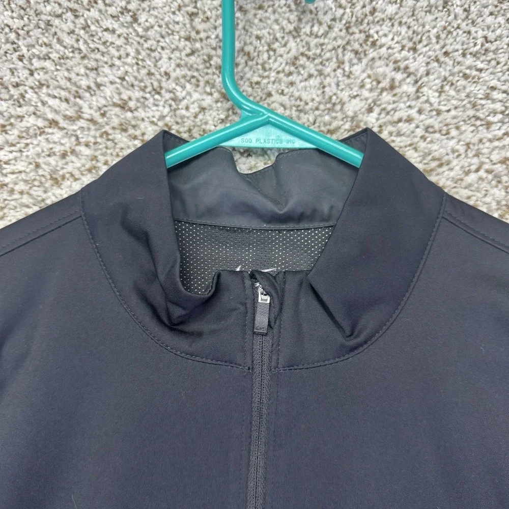 Nike Shield Victory Jacket Men's Size Medium Black Gray Quarter Zip BV0387-010